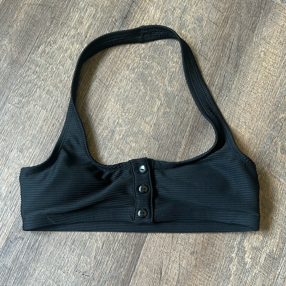 Aeropostale ribbed halter top bathing suit - NWOT